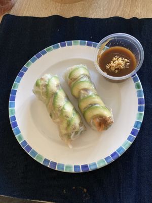 Sommerrollen mit Avocado  at Vin in Vienna