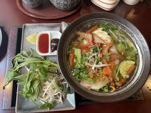 Pho with Seitan  at Vin in Vienna