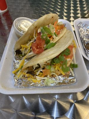 Vegan tacos up close. So so good!  at Twice Baked in Las Vegas