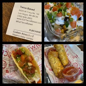 Vegan Dining Month #Veganuary at Twice Baked in Las Vegas