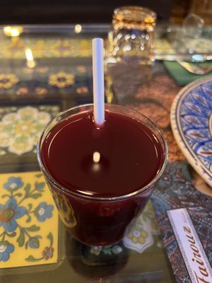 Succo di melograno  at Fairouz - Centrale in Milan