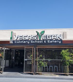 Entrance at Vegas Vegan Eatery in Las Vegas