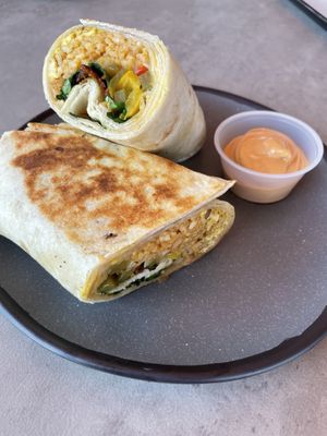 Breakfast Burrito   at Vegas Vegan Eatery in Las Vegas