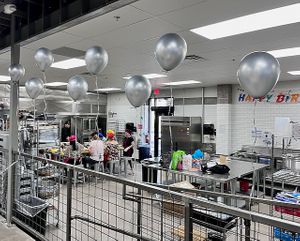 Culinary school kitchen/classroom at Vegas Vegan Eatery in Las Vegas