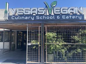 Outside  at Vegas Vegan Eatery in Las Vegas