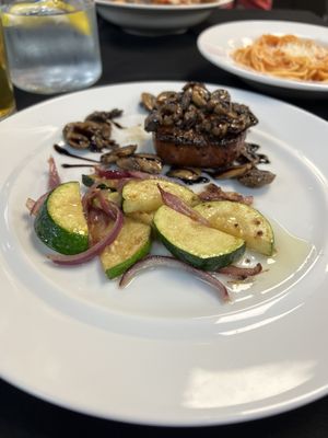 Filet Palermo  at Vegas Vegan Eatery in Las Vegas