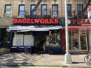   at Bagelworks in New York City