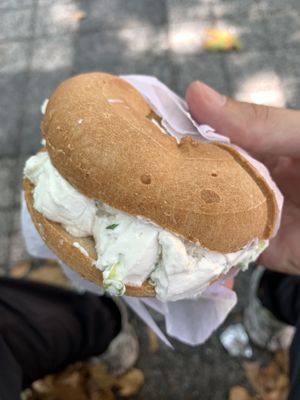   at Bagelworks in New York City