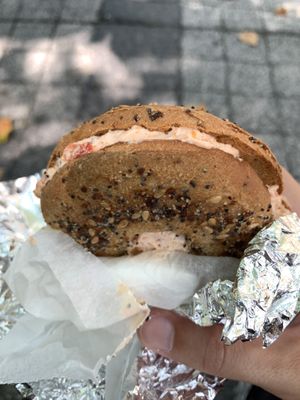   at Bagelworks in New York City