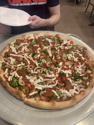   at Pizza Park in New York City