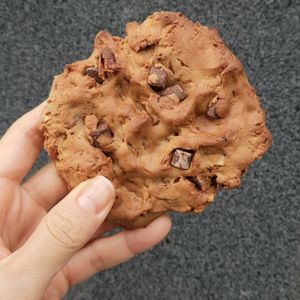 Levain cookie #Veganuary at Vegan Daum 비건다움 in Seoul