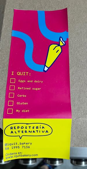 I quit at I Quit - Café & Bakery in Mexico City