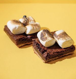 Brownie s’mores  at I Quit - Café & Bakery in Mexico City