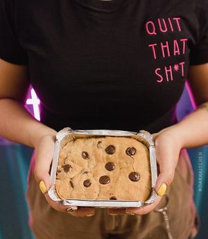 Charola cookie Dough  at I Quit - Café & Bakery in Mexico City