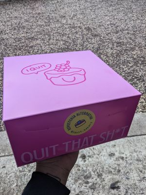 Cute packaging is a bonus at I Quit - Café & Bakery in Mexico City