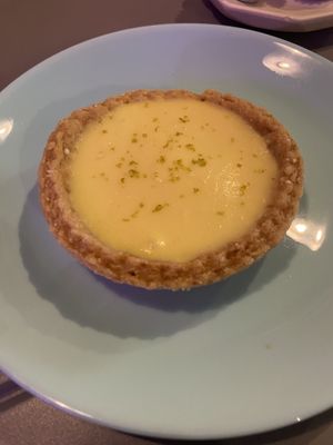 Limón tart  at I Quit - Café & Bakery in Mexico City