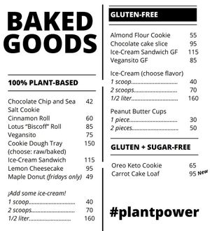 Bakery menu April 2025 at I Quit - Café & Bakery in Mexico City