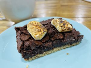Brownie S’mores   at I Quit - Café & Bakery in Mexico City