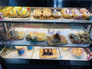 Bakery display   at I Quit - Café & Bakery in Mexico City