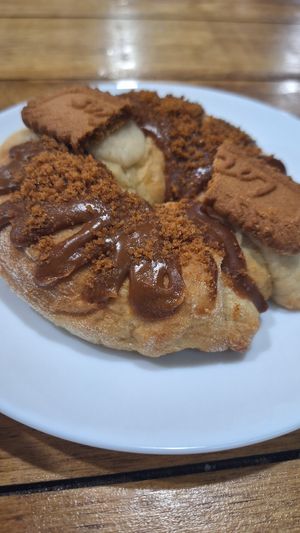 Si les gustan los postres especiados, les recomiendo la Rosca Lotus 🎄👑✨️😋👌🏻 at I Quit - Café & Bakery in Mexico City