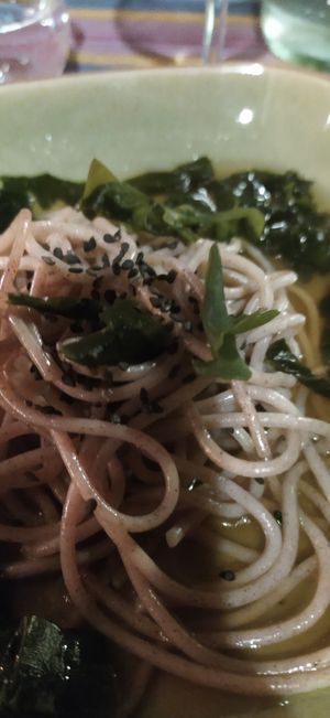 Spaghetti in brodo di alghe at Fiori a Merenda in Stezzano