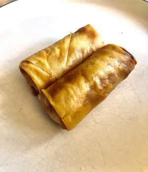 Spring rolls  at Camile in Bangor