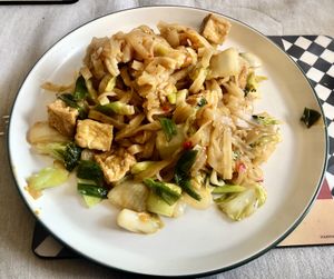 Tofu pad kee mao  at Camile in Bangor