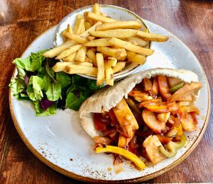 BBQ Jackfruit Pita  at The Jamaica Inn in Bangor
