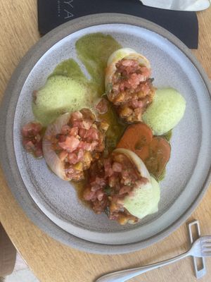   at Kaliya in Santorini