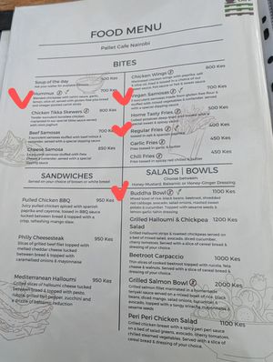  at Pallet Cafe in Nairobi