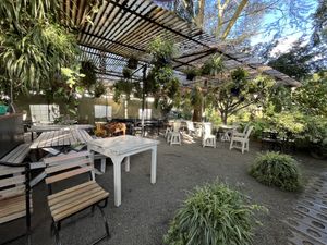 Dinning area  at Pallet Cafe in Nairobi