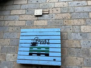   at Pallet Cafe in Nairobi