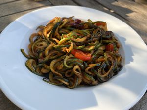 Vegan Zucchini Noodles  at Pallet Cafe in Nairobi