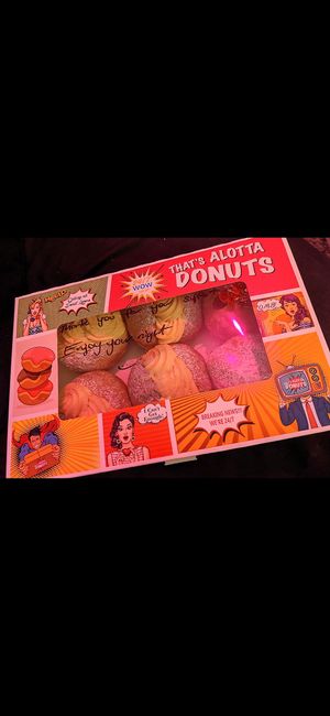 Custard, PB Jelly and Nutella. at That's Alotta Cafe in Northcote