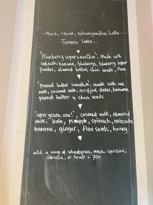 Superfood smoothies  at Francesca's in Scarborough