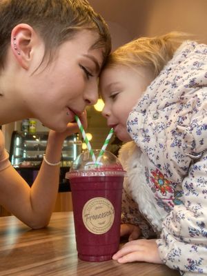 Heart Beet smoothie   at Francesca's in Scarborough