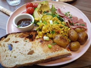 Breakfast at Francesca's in Scarborough