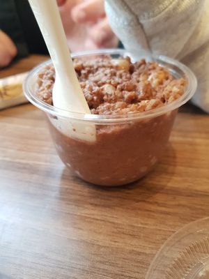 Chocolate chia pudding at Francesca's in Scarborough
