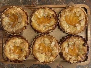 Francesca’s almond and apricot frangipani   at Francesca's in Scarborough