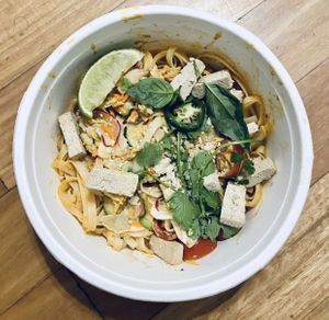 Raw Pad Thai at Patricia's Living in Getxo