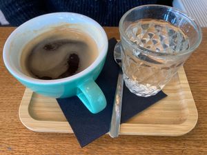 Americano at Cafedu in Prague