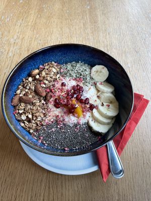 Smoothie bowl  at Cafedu in Prague