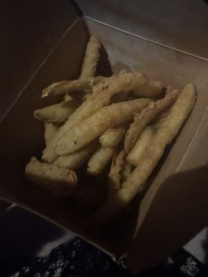 Pickled fries   at Envegan in East Point