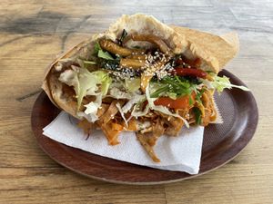 Vegan Döner  at The Kebap in Wiesbaden