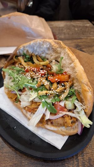 Veganer Döner at The Kebap in Wiesbaden