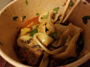 No. 5 while eating at Wen Cheng Handpulled Noodles - I in Berlin