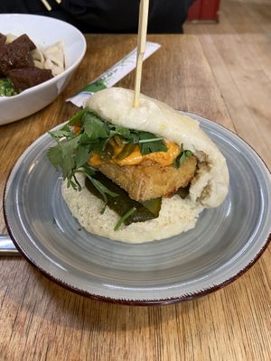 Tofu bao bun  at Wen Cheng Handpulled Noodles - I in Berlin