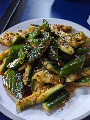Salade concombre épicés at Wen Cheng Handpulled Noodles - I in Berlin