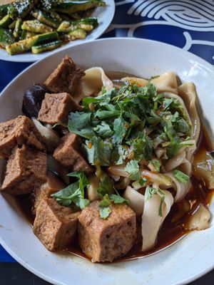 Wen chen tofu et shitake at Wen Cheng Handpulled Noodles - I in Berlin