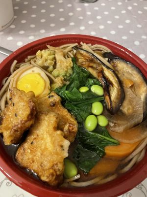 Vegetarian ramen  at Irori Sushi At Home in Capriolo
